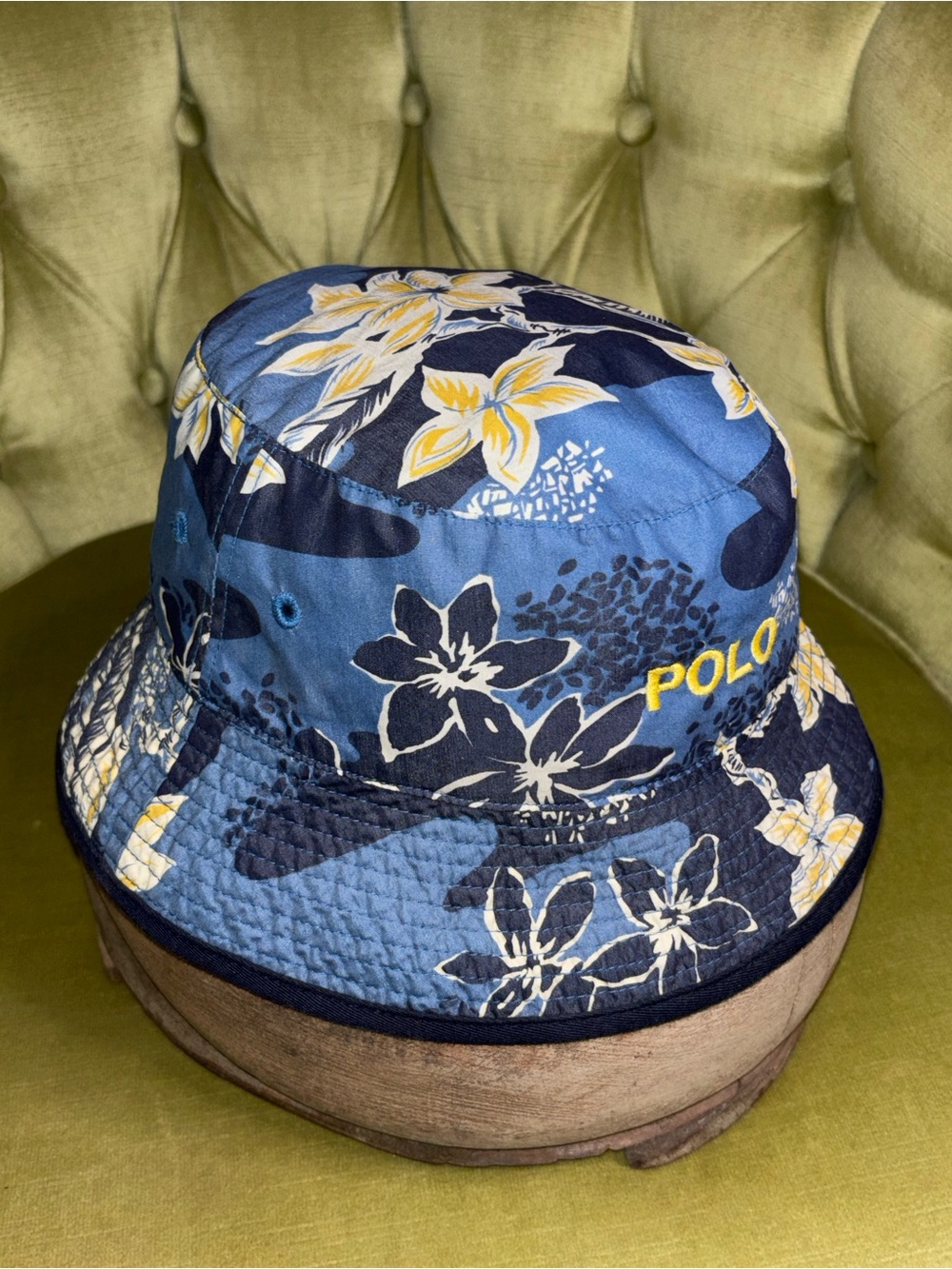 Polo Sport Ralph Lauren Floral -Pony Safari Hat Bucke… - Gem
